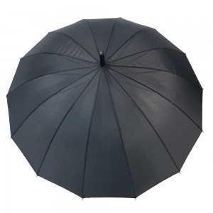 OVIDA 23 Inch 14 Ribs Umbrella Good Quality Black Umbrella Accept Custom Logo Design And Color Changing