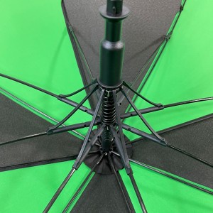 OVIDA 23 Inch 8 Ribs J Shape Rubber Handle Umbrella Moralo o Tloaelehileng Umbrella e Tala