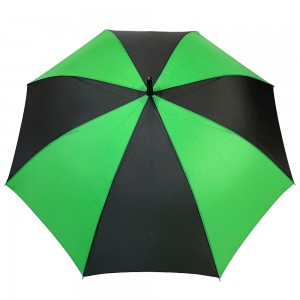 OVIDA 23 Inch 8 Ribs J Shape Rubber Handle Umbrella Moralo o Tloaelehileng Umbrella e Tala