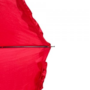 OVIDA 23 Inch 8 Ribs Decorative Wedding Umbrella Popular Chinese Style Red Umbrella