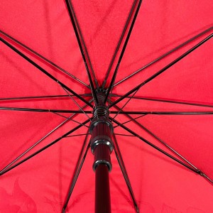 OVIDA 23 Inch 8 Ribs Decorative Wedding Umbrella Popular Chinese Style Red Umbrella
