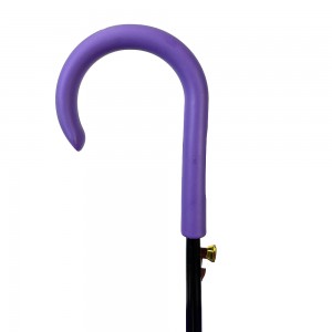 OVIDA 23 Inch 8 Ribs Decorative Wedding Umbrella Popular Chinese Style Purple Umbrella