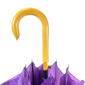 Ovida purple umbrella with custom logo prints slogan sponsor umbrellas