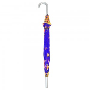 OVIDA 23 Inch 16 Ribs Manual Umbrella Double Layer India Ladies’ Unique Umbrella
