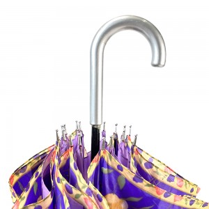 OVIDA 23 Inch 16 Ribs Manual Umbrella Double Layer India Ladies’ Unique Umbrella