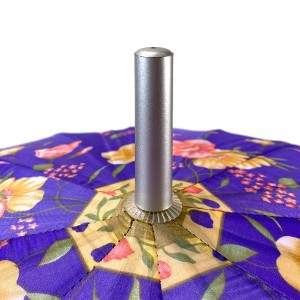 OVIDA 23 Inch 16 Ribs Manual Umbrella Double Layer India Ladies’ Unique Umbrella