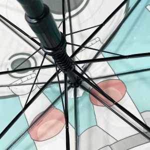 OVIDA 23 Inch 8 Ribs Umbrella Cartoon Pattern High Quality Umbrella With Custom Design