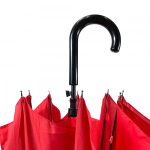 OVIDA 23 inch metal frame cheap price red promotional umbrella