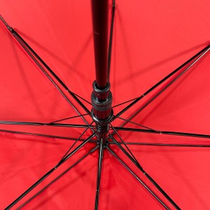 OVIDA 23 inch metal frame cheap price red promotional umbrella