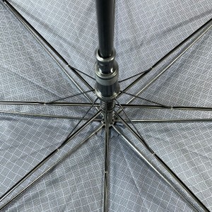 OVIDA 23 Inch 8 Ribs Crook J Shape Handle Custom Straight Umbrella
