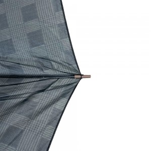 OVIDA Metal Frame Wooden Crook Handle Cheap Promotional Umbrella