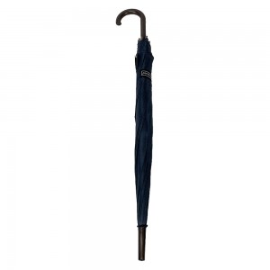OVIDA 23 Inch 8 Panels Wooden Crook Handle Classical Straight Umbrella