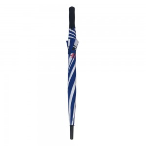 OVIDA OEM ODM lub kaus lag luam wholesale 23-nti Lub kaus Waterproof Windproof Golf Umbrella Supplier