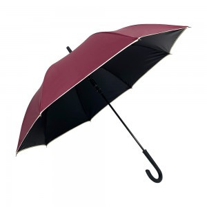 OVIDA Umbrella Wholesale Promotion Golf Umbrella Custom Logo Pongee UV Umbrella