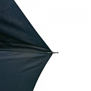 OVIDA Auto Open Straight Umbrella with logo Waterproof 8k Umbrellas Custom Wooden J Handle Paraguas De Lluvias for Adults