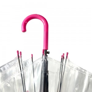 Factory Wholesale Auto Open Straight Umbrella J Handle Stick with Custom LOGO Promotional Branded Stick Umbrella