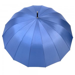 Ovida 25 Inch 25 Umbrella J Shape Handle Nnukwu Ogo Golf nke Ndị Ahịa Ji Nhazi Ya