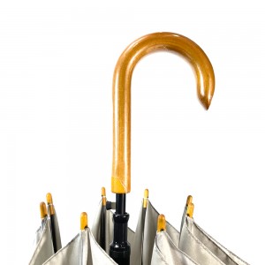 Nchedo Anyanwụ Ovida Agba siri ike nke na-anaghị ezo mmiri ozuzo, Umbrella Osisi nke dị sentimita iri abụọ na ise, ọgịrịga asatọ, Umbrella kwụ ọtọ nke na-emeghe n'otu aka.