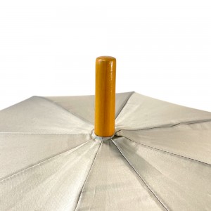 Nchedo Anyanwụ Ovida Agba siri ike nke na-anaghị ezo mmiri ozuzo, Umbrella Osisi nke dị sentimita iri abụọ na ise, ọgịrịga asatọ, Umbrella kwụ ọtọ nke na-emeghe n'otu aka.