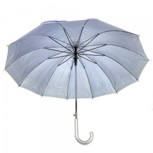 Ovida Automatic Open Silver Coating Umbrella Sun Block Umbrella Cheaper China Factory Wholesale Umbrellas