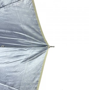 Ovida Automatic Open Silver Coating Umbrella Sun Block Umbrella Cheaper China Factory Wholesale Umbrellas
