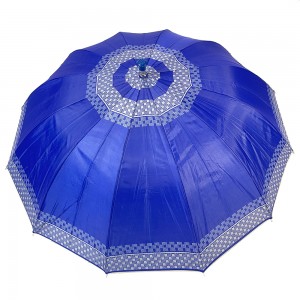 Ovida Automatic Open Silver Coating Umbrella Sun Block Umbrella Cheaper China Factory Wholesale Umbrellas