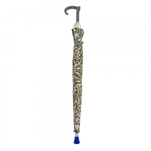 Ovida Automatic Open Stick Umbrella Curve Handle Gents Umbrella For Man Non-slip Cane Umbrellas