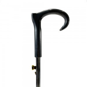 Ovida Automatic Open Stick Umbrella Curve Handle Gents Umbrella For Man Non-slip Cane Umbrellas