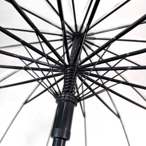 OVIDA POE Transparent Straight Umbrella Custom Clear Stick Umbrella Manufacturer Wholesale Supplier
