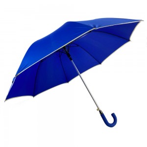 Ovida 27 Inch 8 Ribs Auto Open Big Size Golf Umbrella With EVA Soft Handle With Soft Piping For Business Gift Outdoor Umbrella
