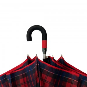Ovida High Quality Customized Logo 27 inch Golf Umbrella Canopy Hot Sale Golf Umbrella With EVA J Shape Handle