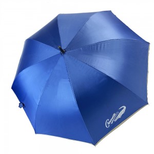 Ovida Pwomosyon Logo Personnalisé Non Mak Enprime Otomatik Ouvè Parapli Gòlf ak bann reflechi Ombrello Paraguas Parapluie