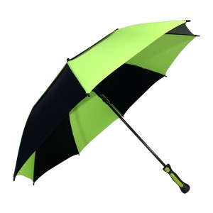 Ovida Multi color Extra Large Golf straight  Umbrella Double Canopy Vented Windproof Automatic Open Stick parasols for Men