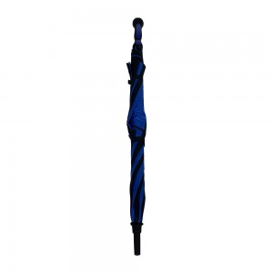 Ovida High Quality Super Strong Double Layer Golf Umbrella Manual Open Business Black and Blue color for young people