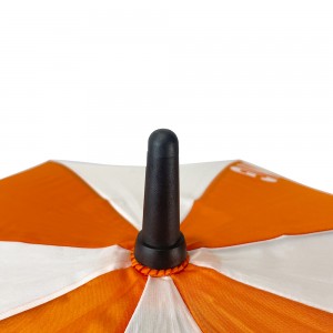 Ovida wholesale umbrella factory price long PU handle print logo windproof and waterpoof cheap straight umbrella for sale