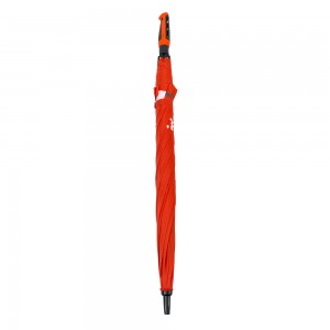Ovida china wholesale promotional windproof premium 8k reflective stripe custom printed golf rain umbrella supplier