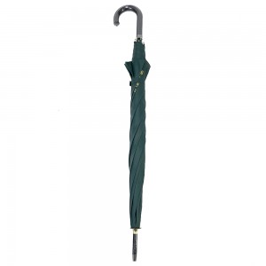 Ovida High-end straight bone umbrella for two people Hotel restaurant automatic logo sombrillas