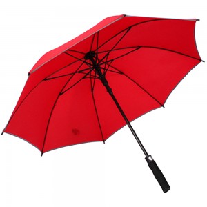 Ovida total length 18cm Golf Umbrella With Logo Print Extra Large Automatic Fiberglass Frame Waterproof Big Umbrella Wholesale
