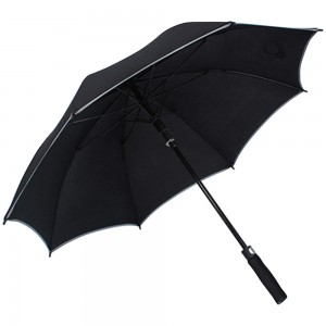 Ovida total length 18cm Golf Umbrella With Logo Print Extra Large Automatic Fiberglass Frame Waterproof Big Umbrella Wholesale