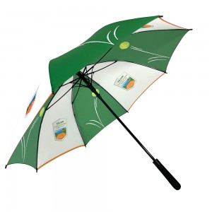 Ovida Golf Umbrela Green And White Multi-color Stick Auto Opening Wind Resistant Strong Qulity Carry Bag Umbrellas