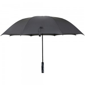 Ovida Customizable High End Golf Umbrella With LED Light Handle Logo Customized Umbrella Practical Umbrella