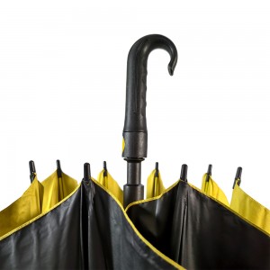 OVIDA 27 Straight Umbrella OEM Factory Fully-Automatic Open Custom Golf Umbrella Logo Business Gift