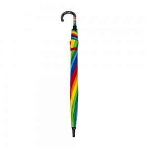 OVIDA Advertising Custom Oversize Windproof Plastic Handle Straight Golf Umbrella With Logo