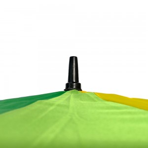 OVIDA Advertising Custom Oversize Windproof Plastic Handle Straight Golf Umbrella With Logo