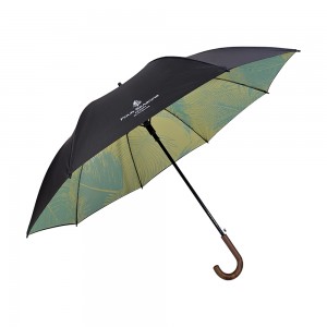 OVIDA Suppliers Manufacturer Wholesale 27inch logo Prints Promotional Branded Custom Golf Umbrella