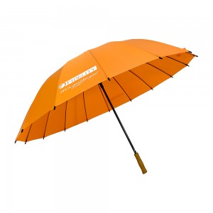 OVIDA Wholesale Custom Large Size 27 Inch 16k Adult Straight Umbrella Modern Design Style Logo