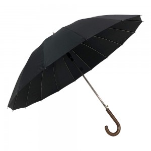 OVIDA Custom logo 27inch Windproof Stick 16k Golf Umbrella With Logo Promotional Gift
