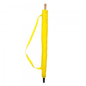 OVIDA Custom Golf Umbrellas  27Inch Business Advertising Wooden Straight Handle Umbrella