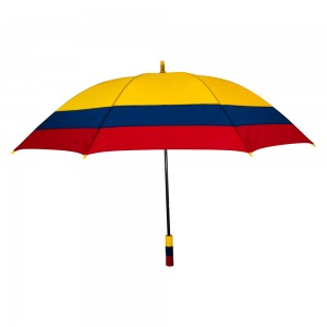 OVIDA Custom Umbrella 27inch Golf Straight Umbrellas Sombrilla Windproof umbrella wholesale