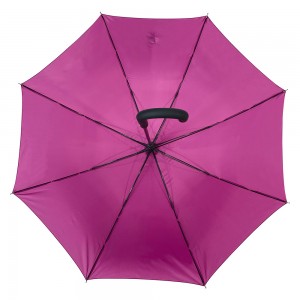 OVIDA Wholesale 27 Inch Large Windproof Prints Promotional Custom Logo Straight Golf Umbrella